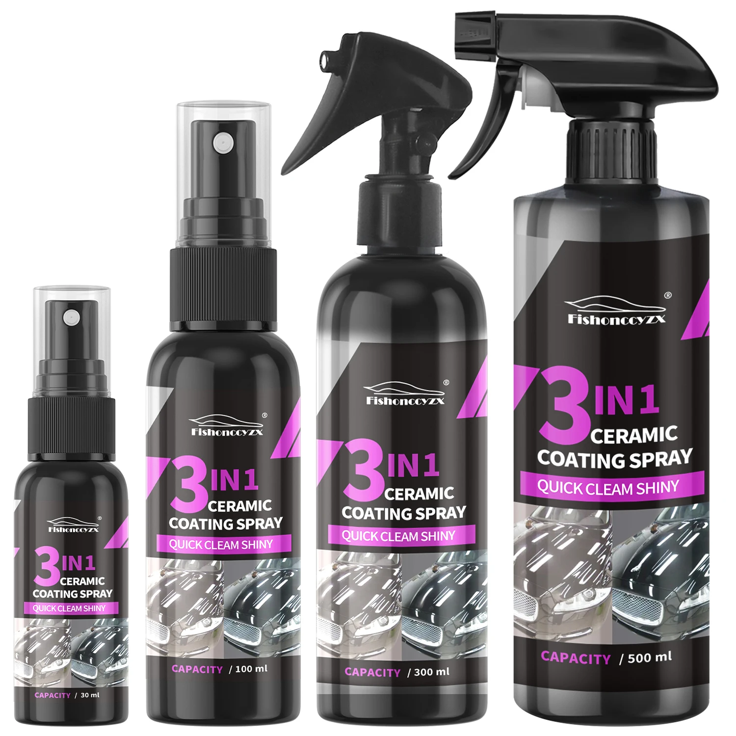 Car Wax Ceramic Coating - 3'ü 1 Arada Seramik Sıvı Kaplama
