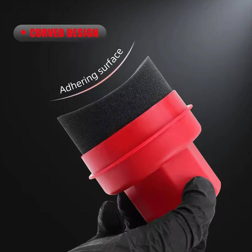 Wax Applicator Pad - Yeniden Kullanılabilir Lastik Cilası Uygulama Süngeri