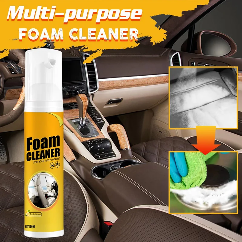 Leather Cleaner Interior - Araba içi koltuklar çok fonksiyonlu köpük