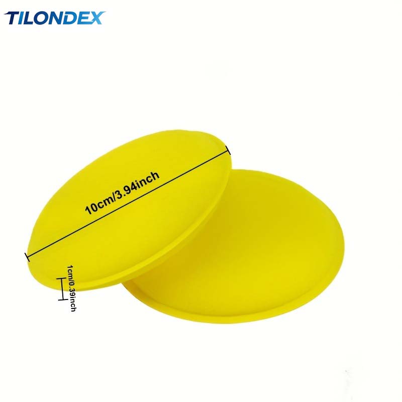 Wax Applicator Pad - 1/5 adet 10cm yuvarlak araba balmumu