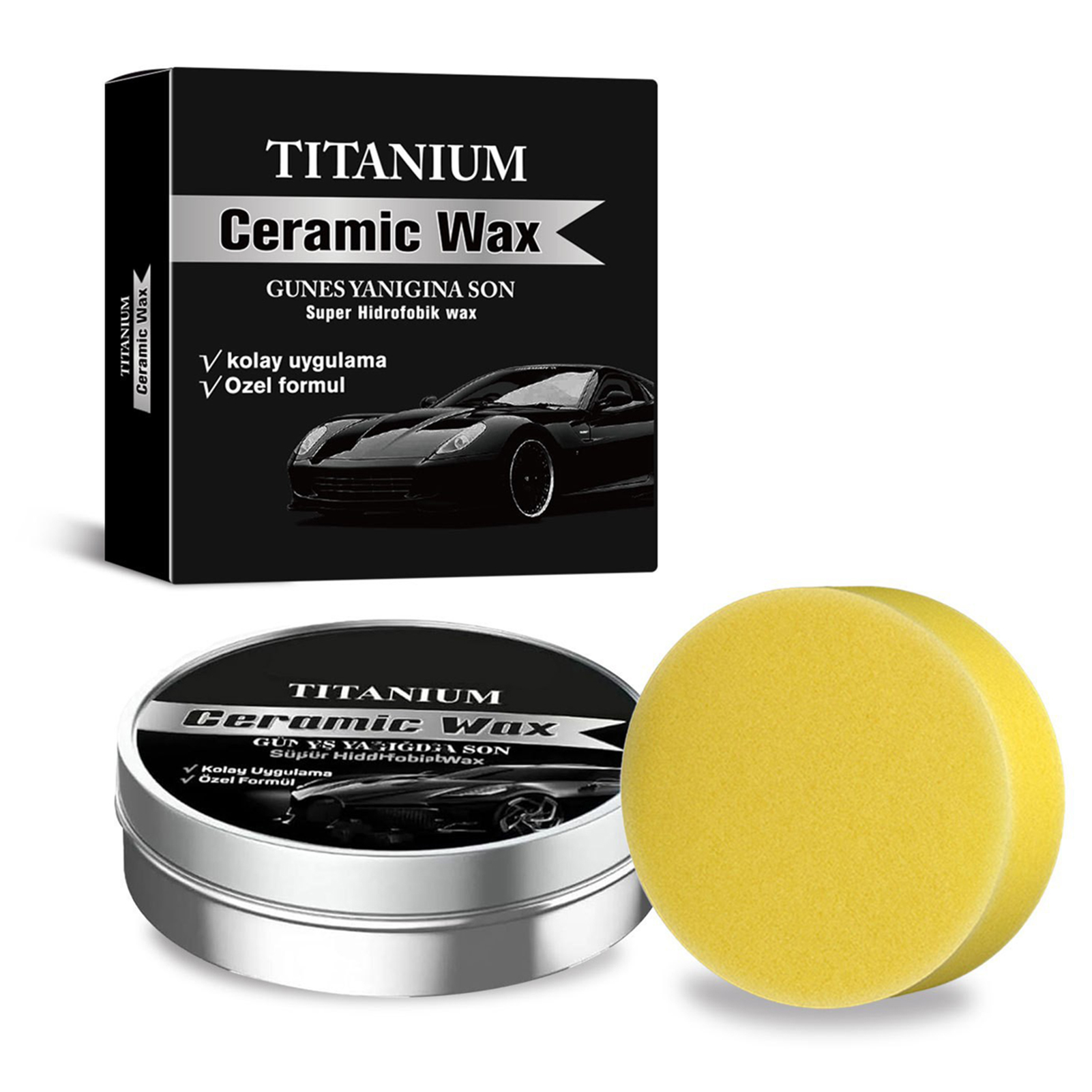 Car Wax Ceramic Coating - 100g Seramik Cila Kremi Seramik Araba