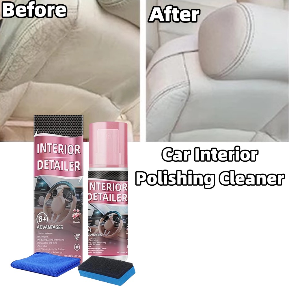 100ml Araba İçi Parlatıcı Temi - Leather Cleaner Interior incelemesi ve fiyatı