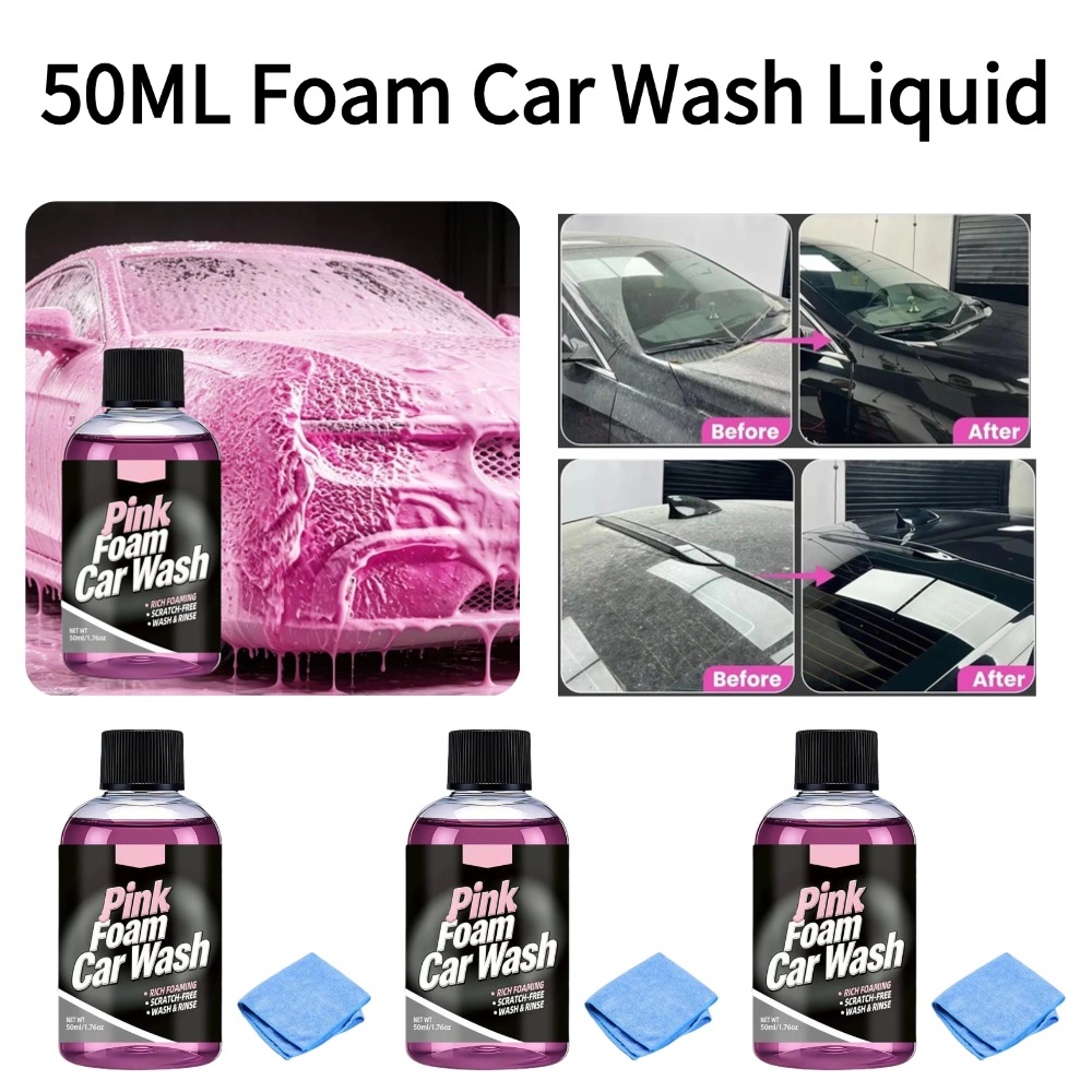50ml Köpüklü Araba Yıkama Sıvı - Microfiber Towel Detailing incelemesi ve fiyatı