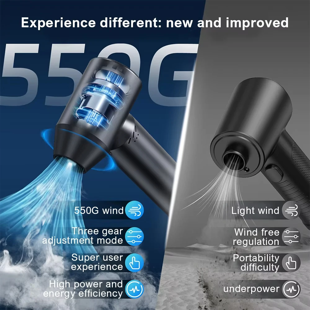 Yüksek Hızlı 80000RPM Turbo Je - Dryer Car Blower incelemesi ve fiyatı