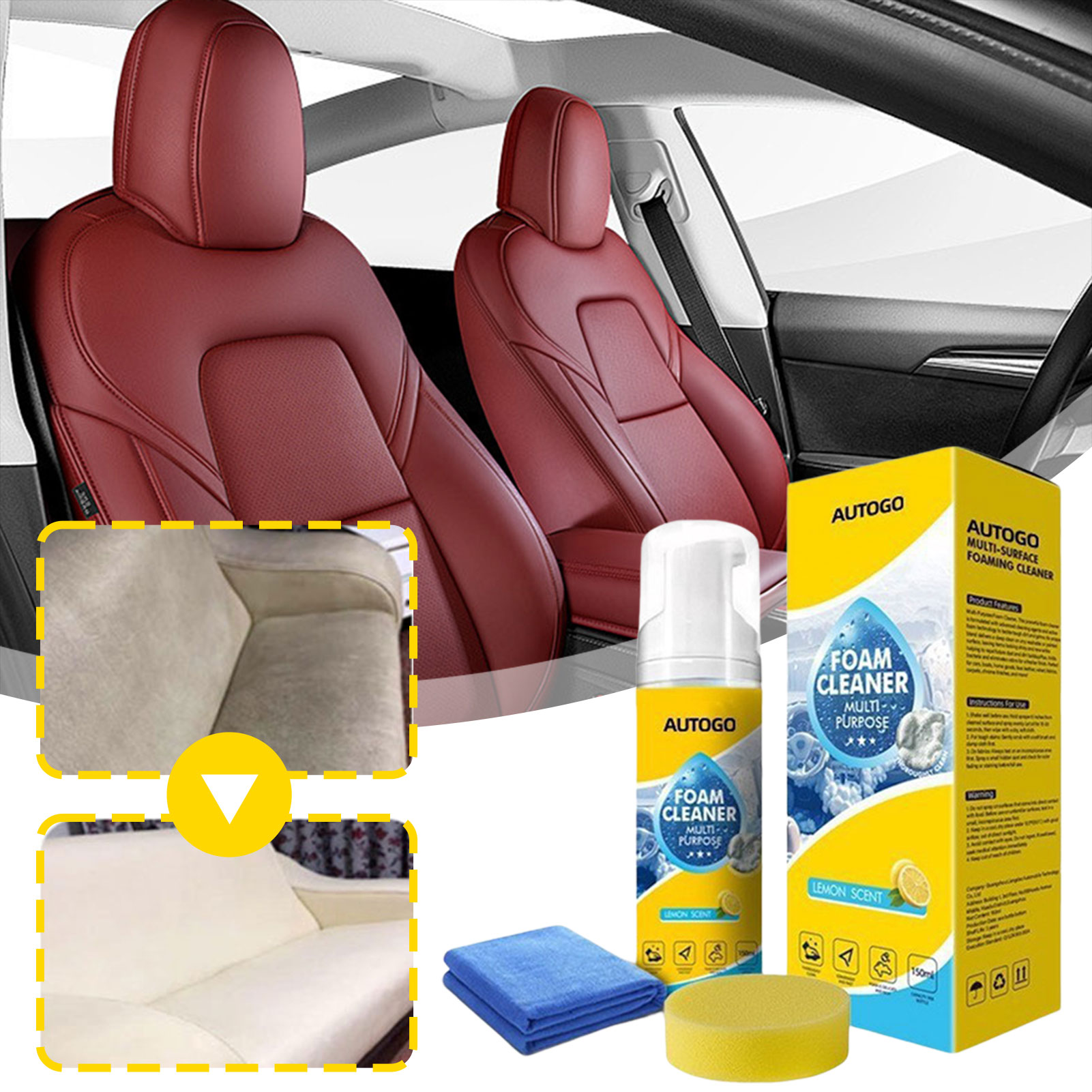 Çok Amaçlı Köpük Temizleyici A - Leather Cleaner Interior incelemesi ve fiyatı