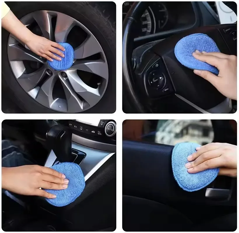 10/1 adet 5 inç mikrofiber bal - Wax Applicator Pad incelemesi ve fiyatı